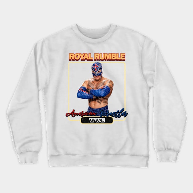 Royal Rumble Crewneck Sweatshirt by Rohimydesignsoncolor